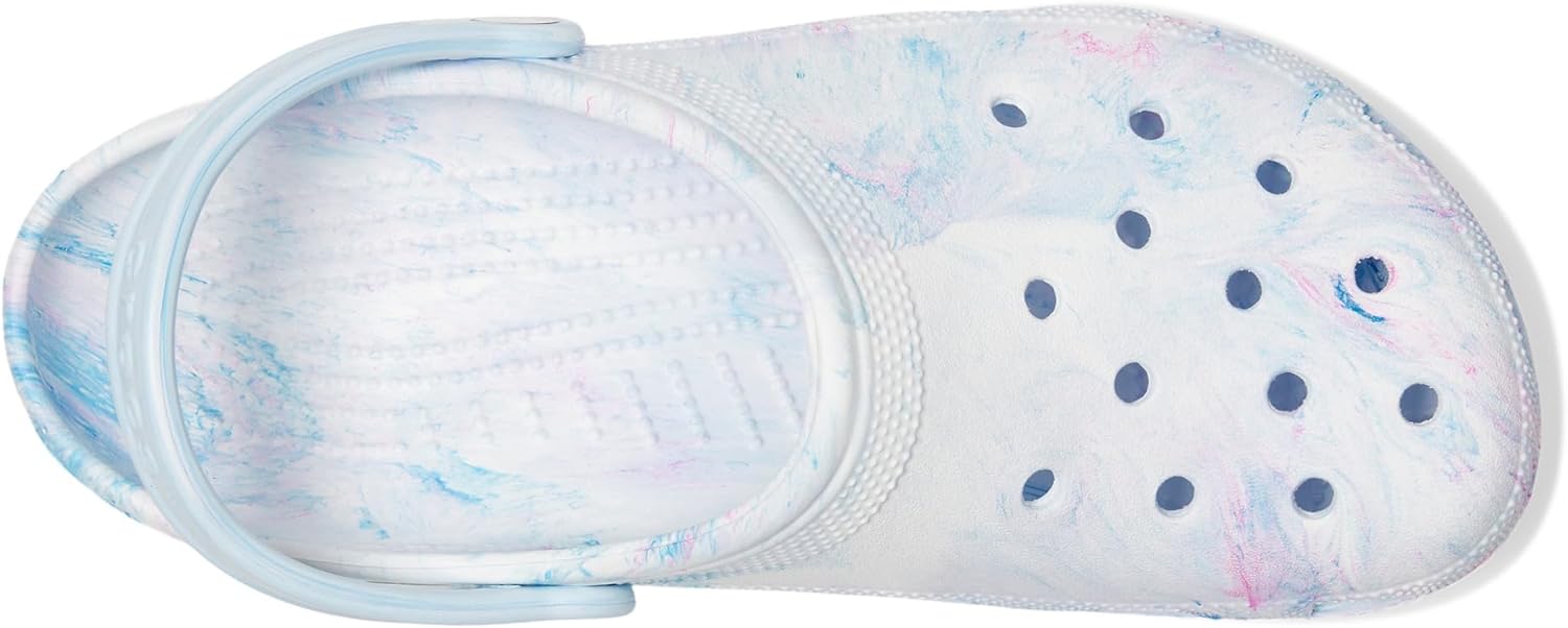 Сабо Унисекс Классические мраморные кломпы с эффектом тай-дай Crocs, Oxygen Swirl — фото 3