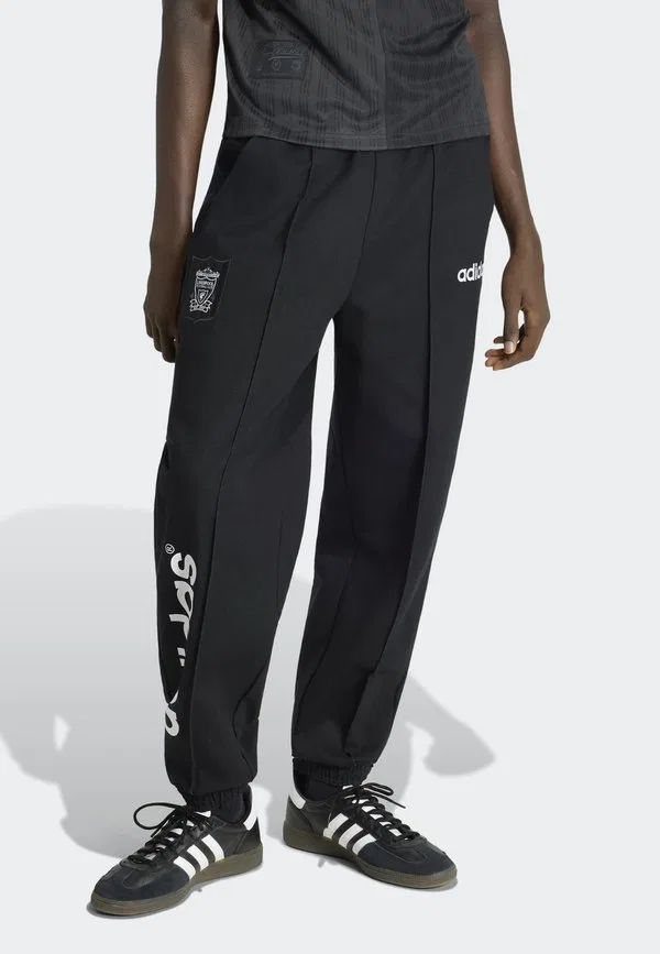 Брюки-Дреллы футбольного клуба «ливерпуль» 95, спортивные штаны Adidas Performance, Black