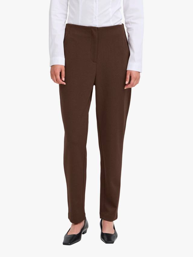 

Брюки Kate Textured Tailored ICHI, Coffee Bean