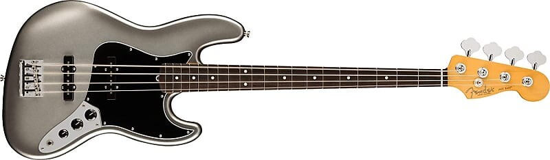 

Басс гитара Fender American Professional II Jazz Bass, Mercury, Rosewood Fingerboard