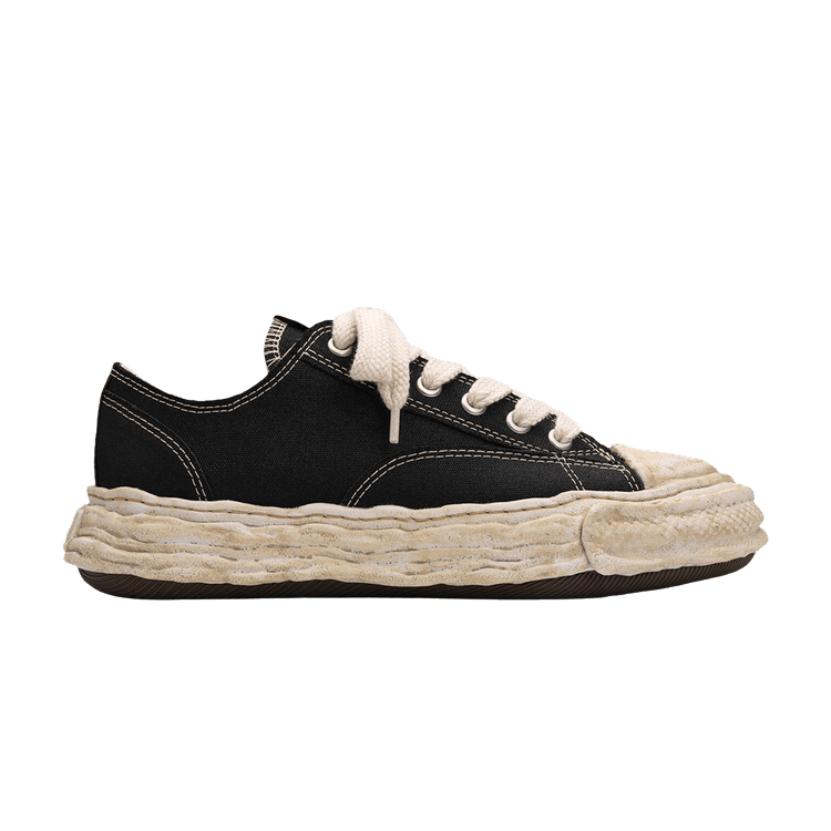 

Кроссовки Maison Mihara Yasuhiro Maison Mihara Yasuhiro Peterson 23 OG Sole Garment Dyed Canvas Low 'Black', черный