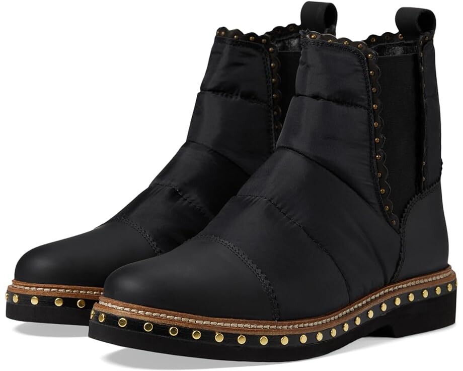 

Ботинки Free People Atlas Puffer Chelsea Boot, черный