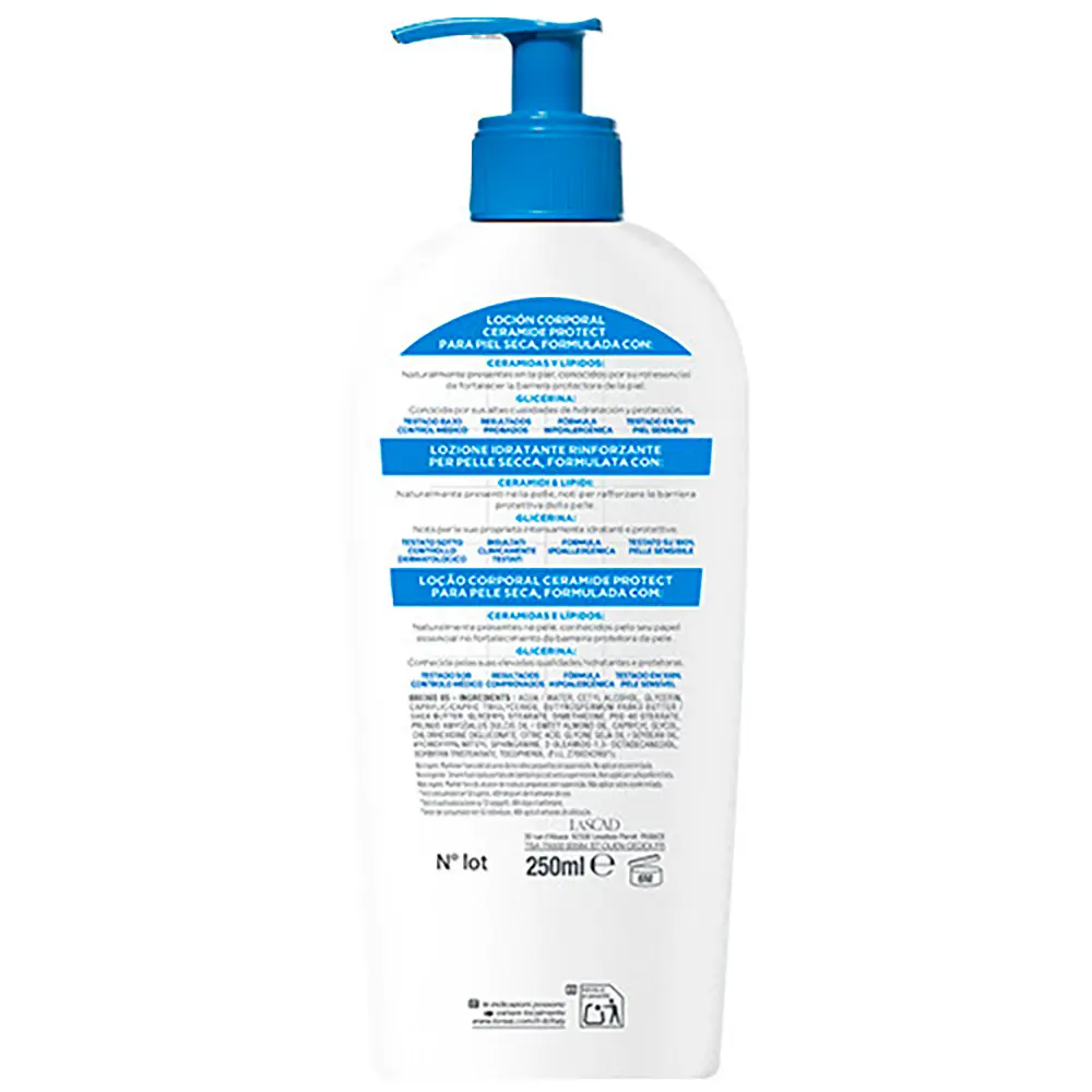 Лосьон для тела Ceramide protect loción corporal Mixa, 250 мл. — фото 2