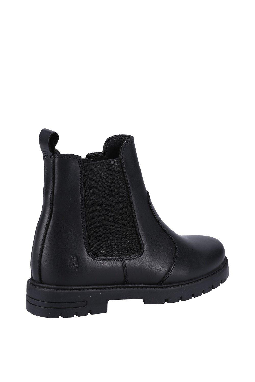 'Laura SNR' Girls BTS FLFR Hush Puppies, черный — фото 2