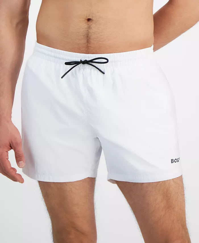 

Мужские плавки Lee Drawstring 5.3", созданные для Macy's Hugo Boss, белый