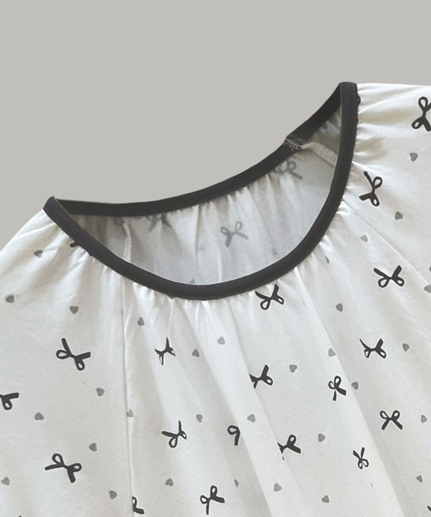 Платье для детской комнаты с принтом Aimoha Kids, off white — фото 2