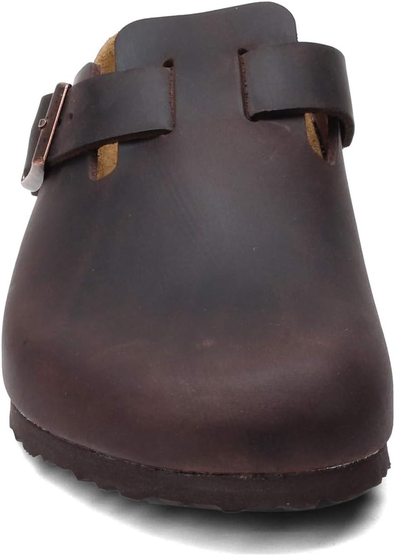 Мужские сабо Birkenstock Boston Vintage с широкой подошвой, 8-8.5 Havana — фото 2