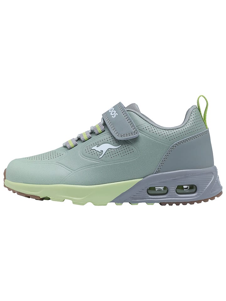 Кроссовки на шнуровке KX-Bases EV Kangaroos, зеленый — фото 2