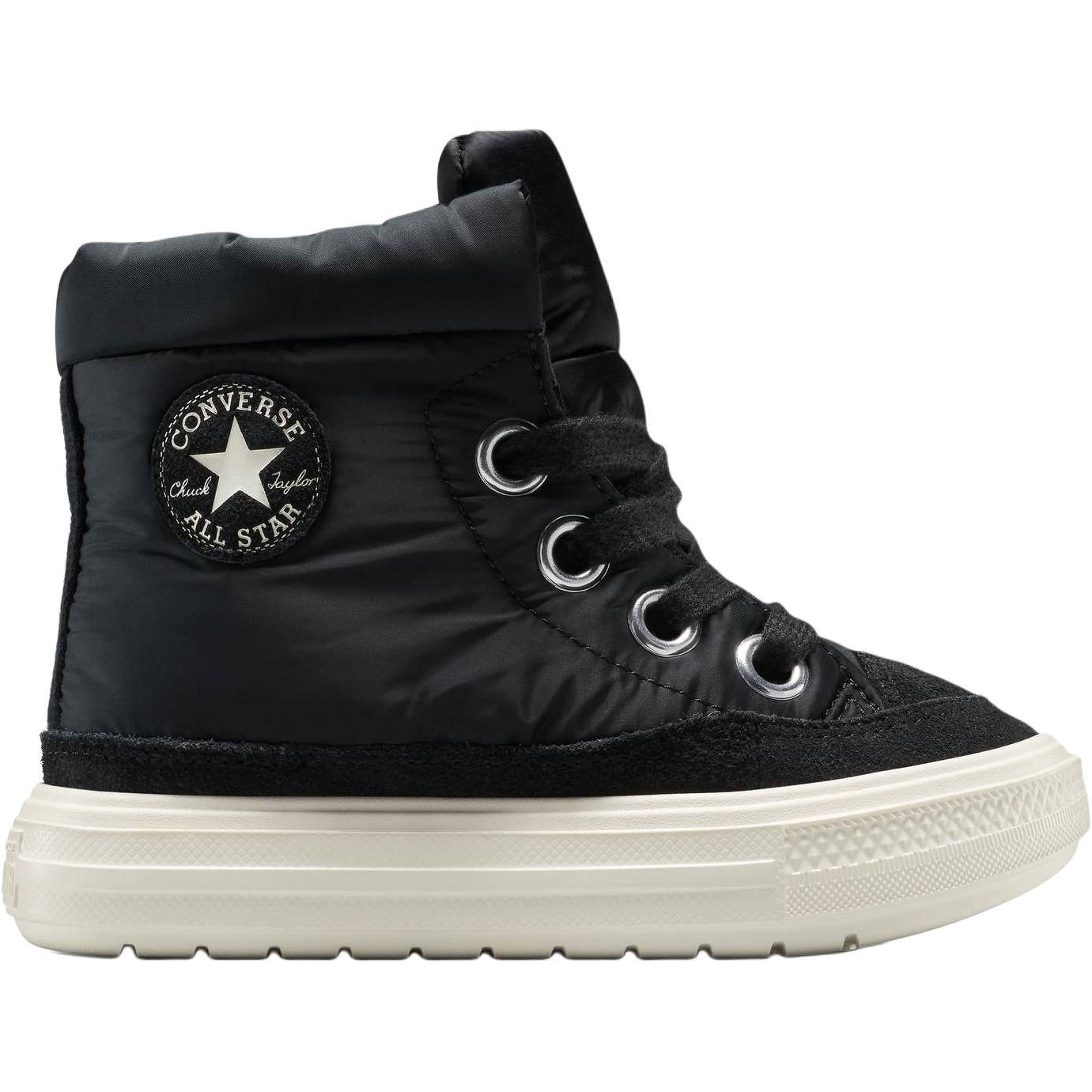 Converse Водонепроницаемые и утепленные детские ботинки chuck taylor all star black — фото 3