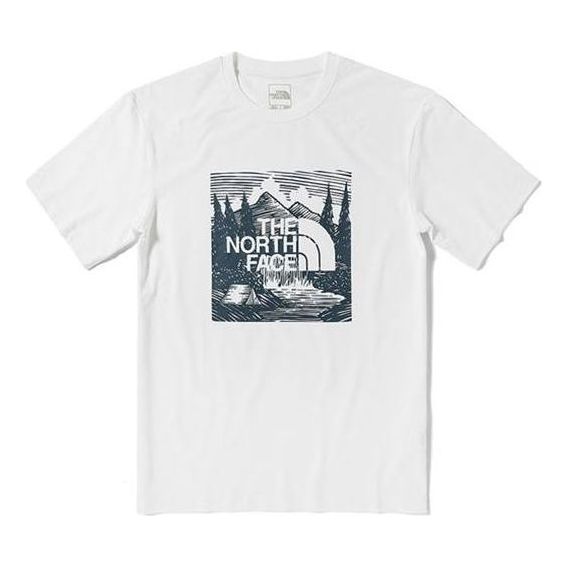 

Футболка redbox celebration t-shirt 'white' The North Face, белый
