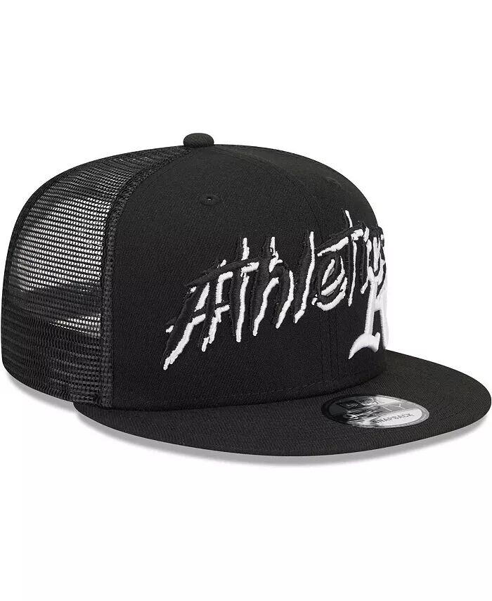 

Мужская черная кепка Oakland Athletics Street Trucker 9FIFTY Snapback New Era