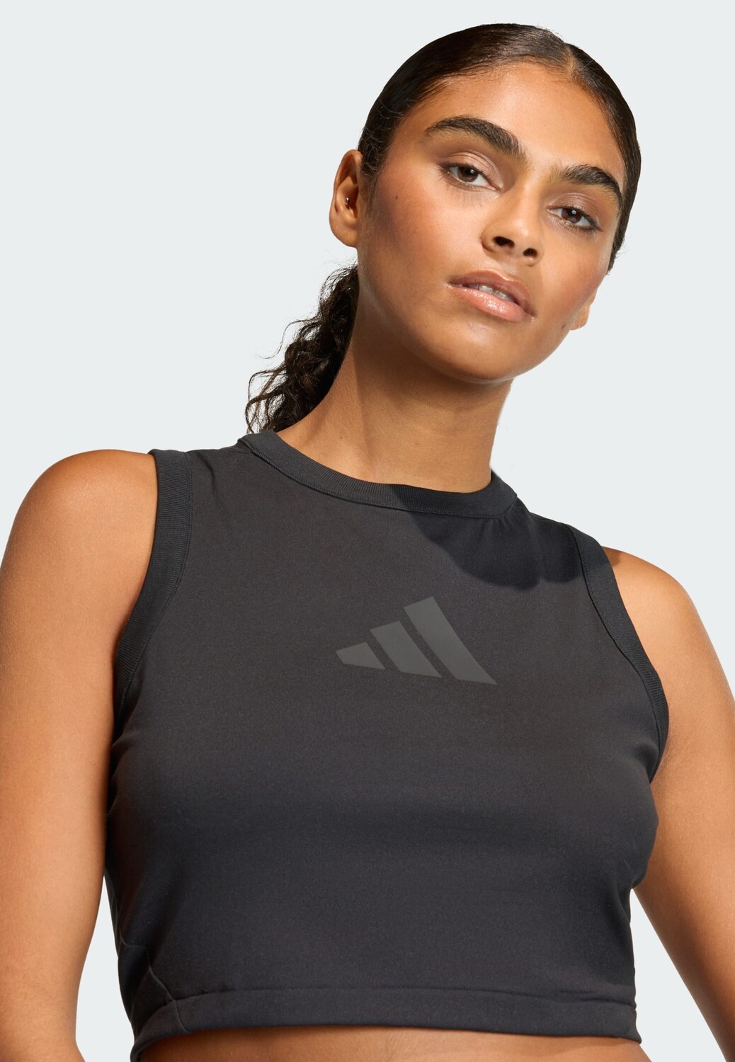 Adidas Sportswear Спортивный топ 'Z.N.E.' в черном цвете — фото 4
