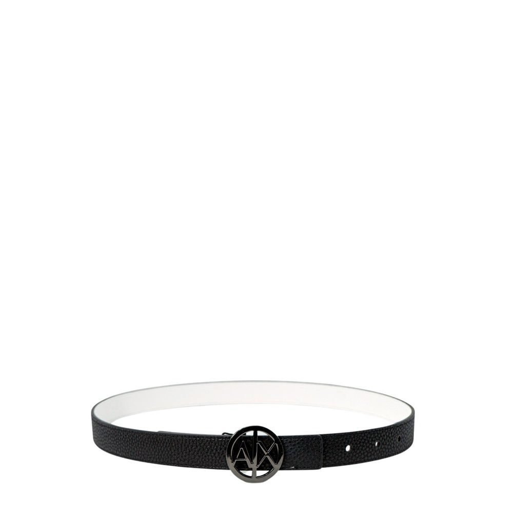 

Черный полиэстеровый ремень Armani Exchange
