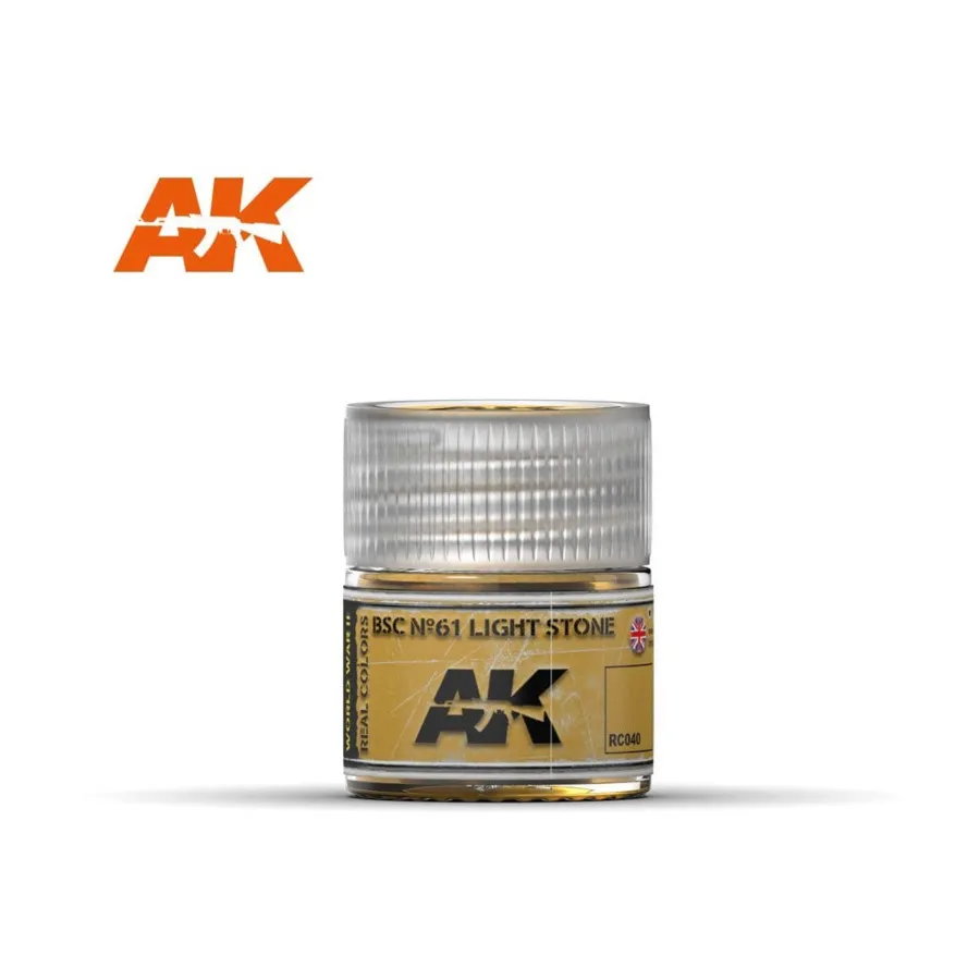 

BSC #61 Светлый камень, Paint - Real Color (AK-Interactive)
