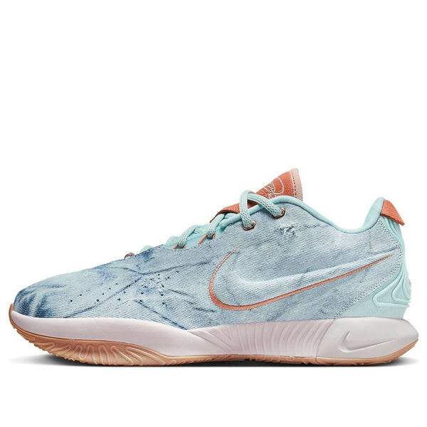 

Кроссовки леброн 21 Nike, синий