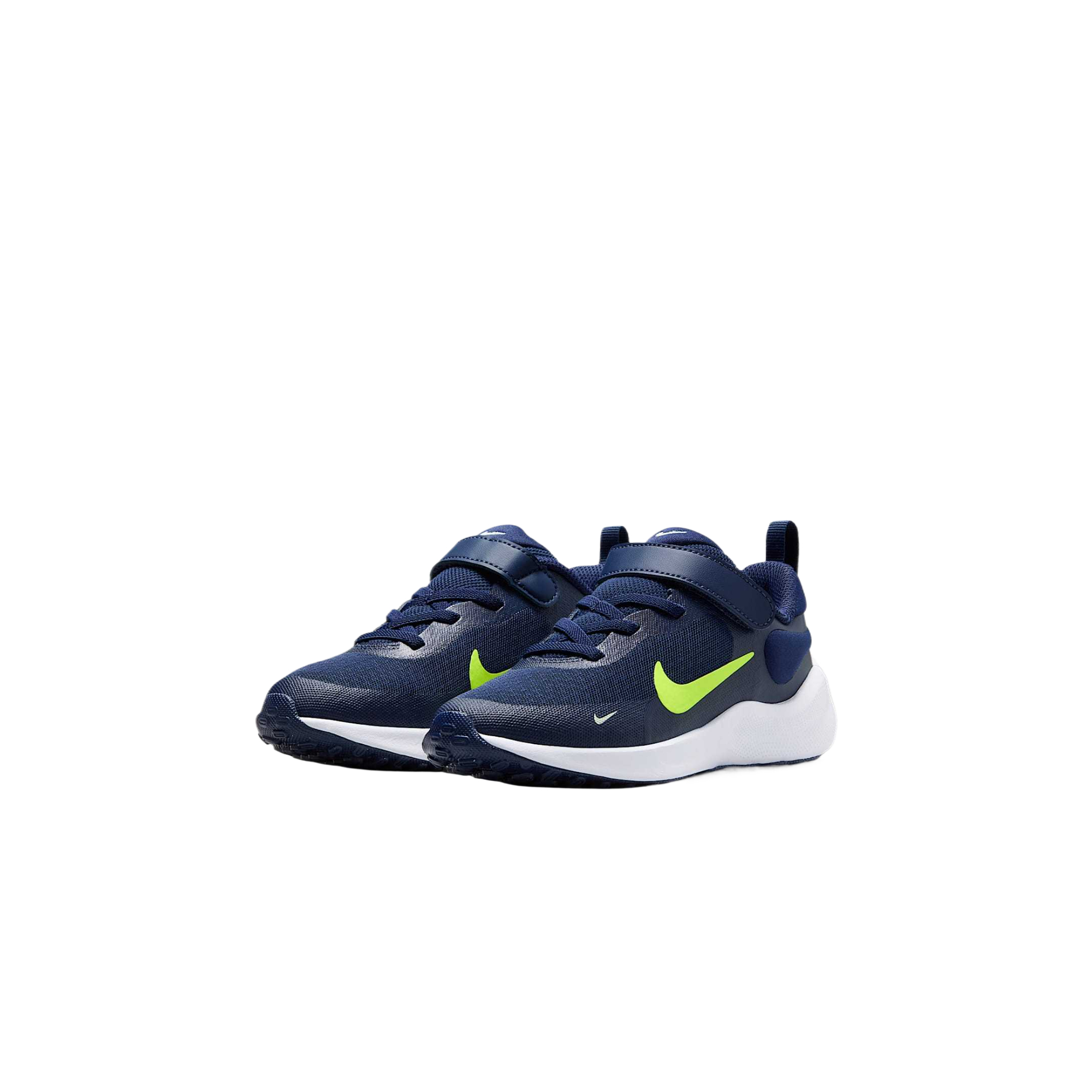 REVOLUTION 7 Low top детские беговые кроссовки Blue White для детей 3-7 лет Nike, синий белый — фото 3