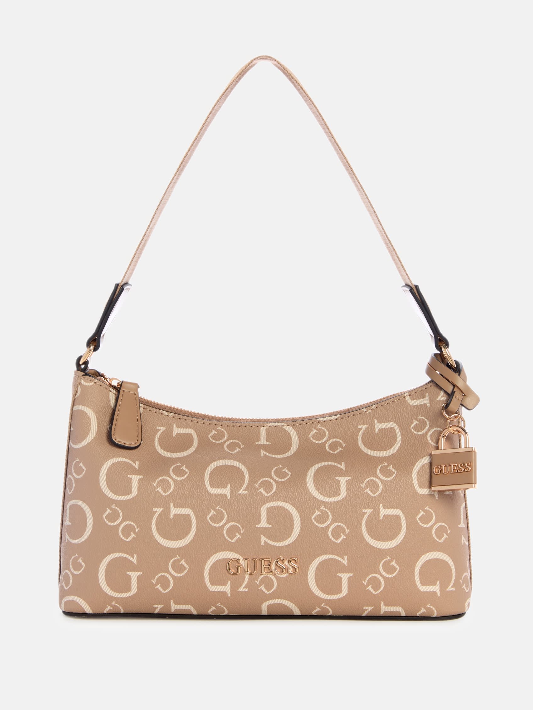 

Astra Увеличенный логотип Сумка через плечо Guess Factory, Caramel