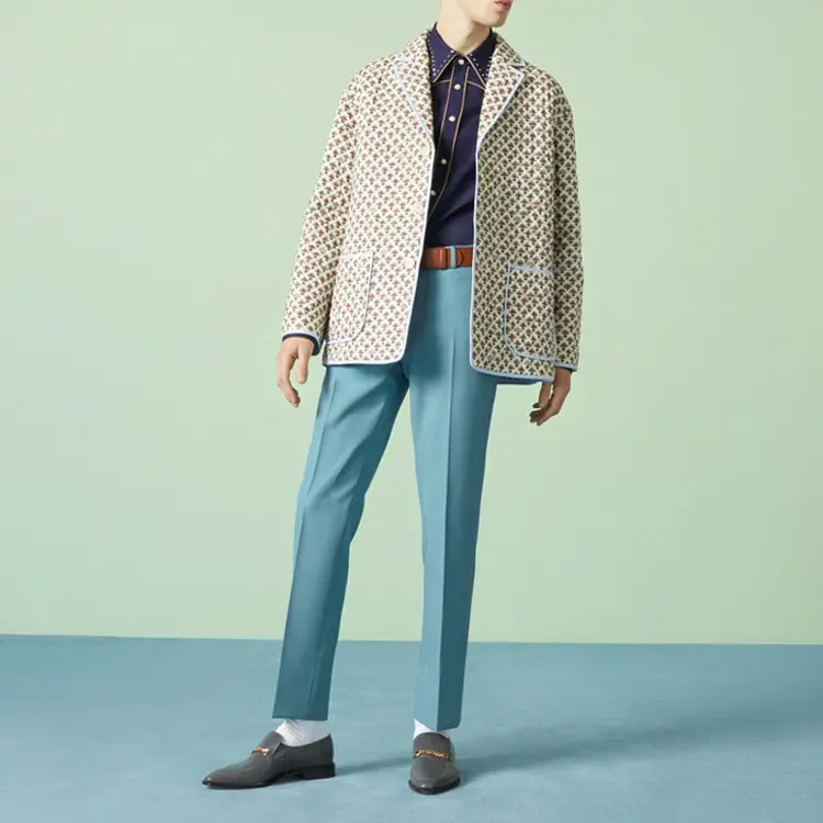Деловой костюм мужской многоцветный Gucci, цвет Multicolor — фото 2