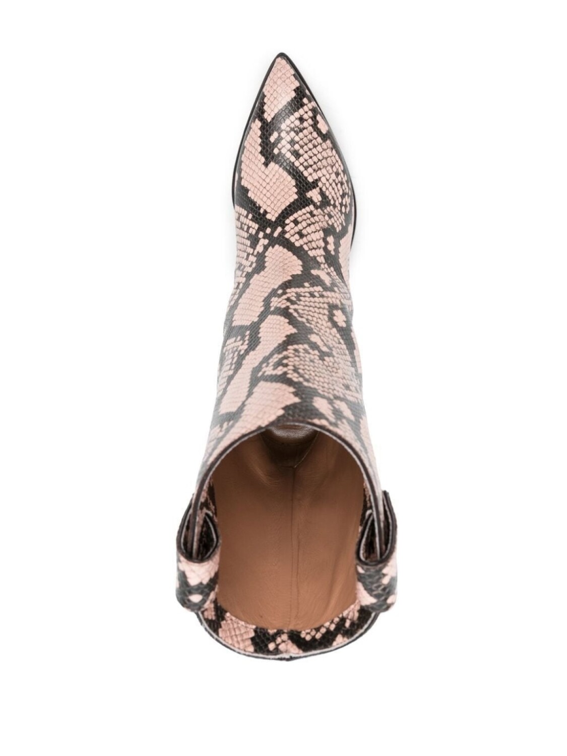 Aquazzura ботильоны Boogie Cowboy на каблуке, розовый — фото 4