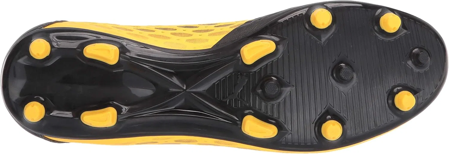 Кроссовки PUMA Herren Future 5.4 с твердым искусственным покрытием Fußballschuh, Ultra Yellow Puma Black. — фото 4