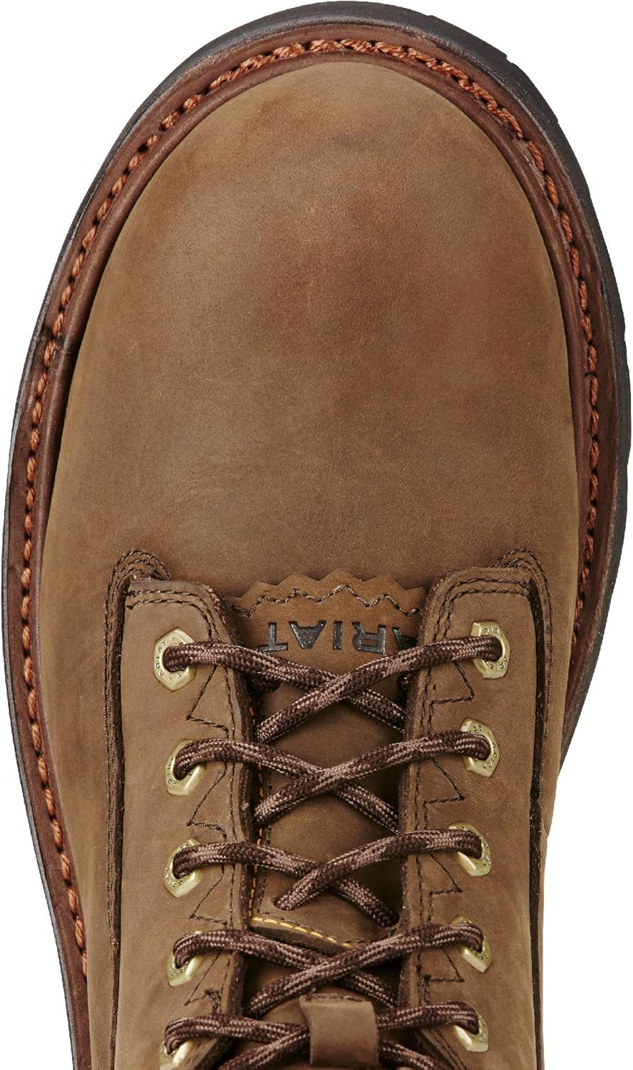 Мужские ботинки Ariat Powerline 8 H2O, коричневый — фото 4