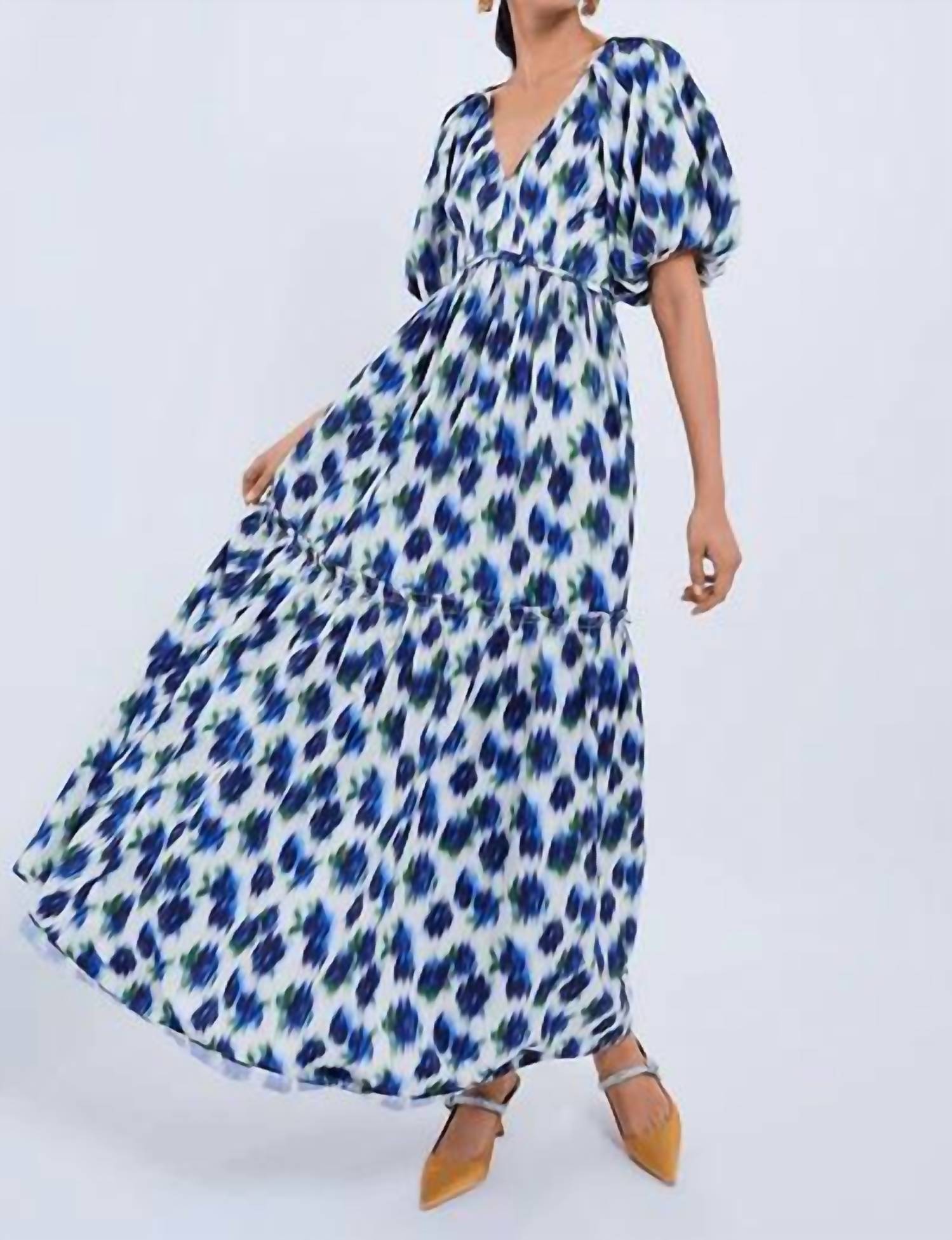 

Платье Sylvie в цвете Ikat Rose HUNTER BELL