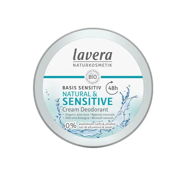

Крем-дезодорант Desodorante Crema 48H Basis Sensitive Lavera, 50 ml