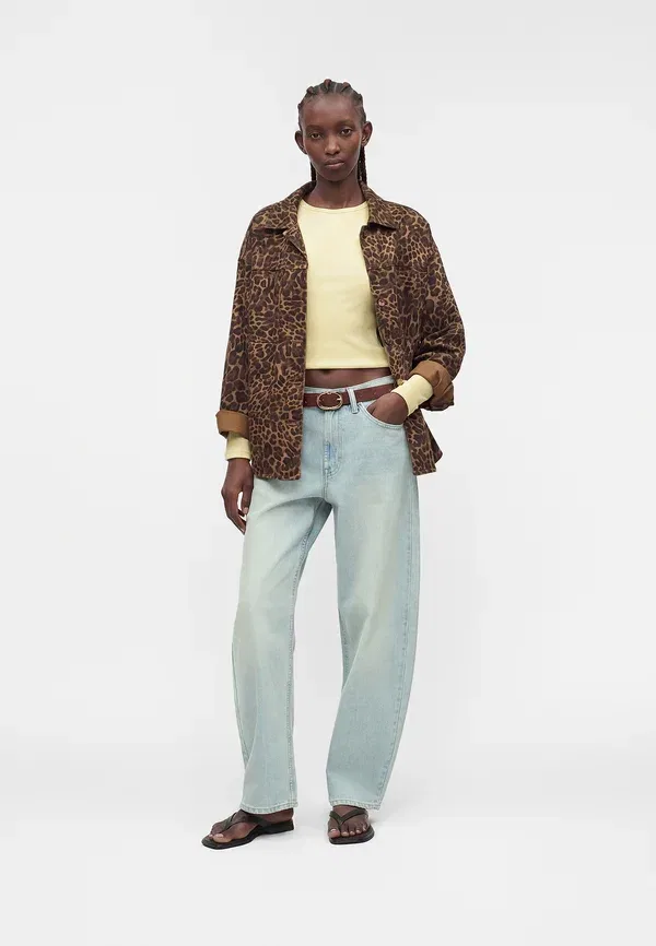 Джинсы Barrel haley relaxed fit Gap, светло-индиго — фото 2