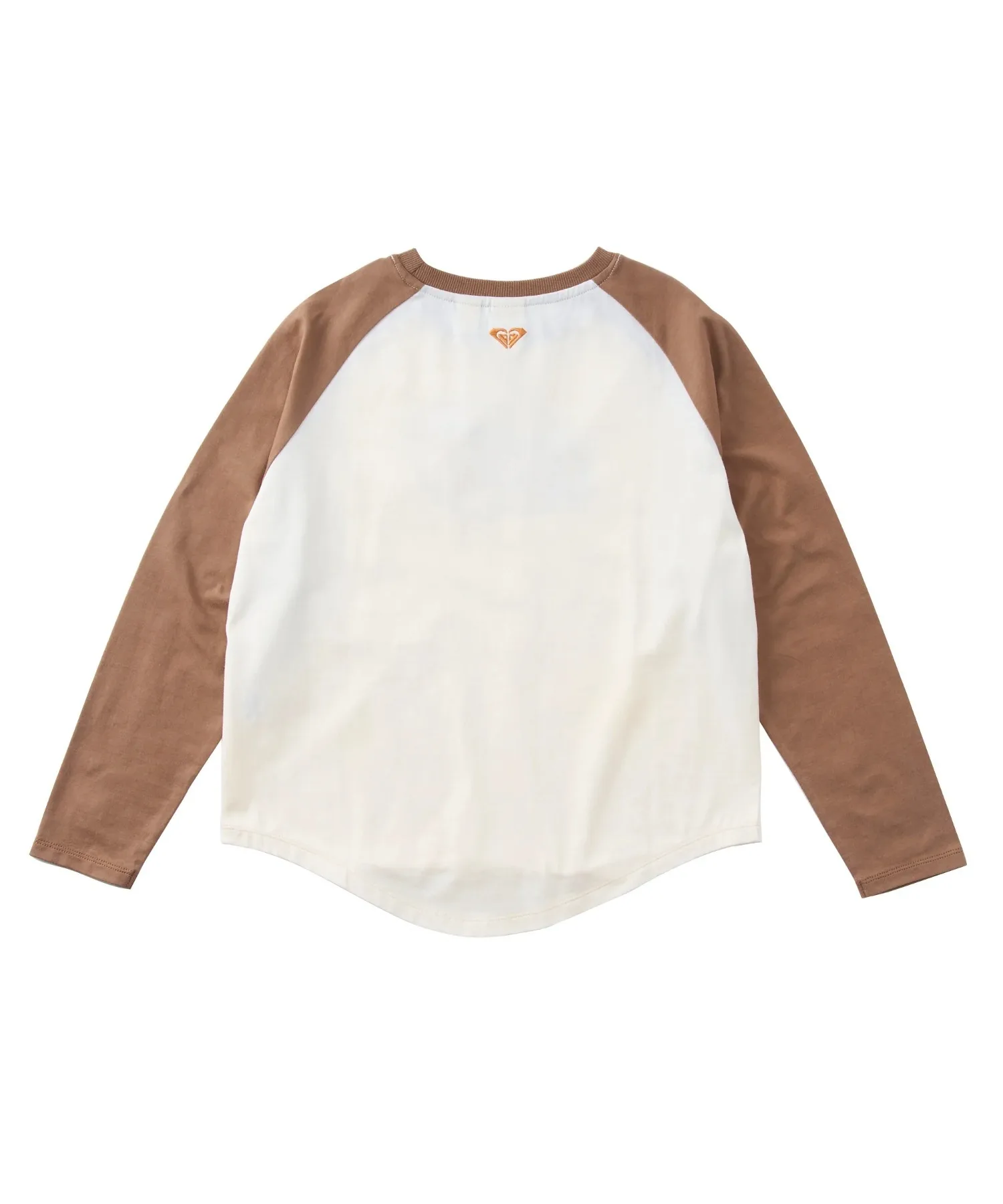 Детская футболка с длинным рукавом Roxy MINI ROXY HEART WAVE коричневая — фото 4