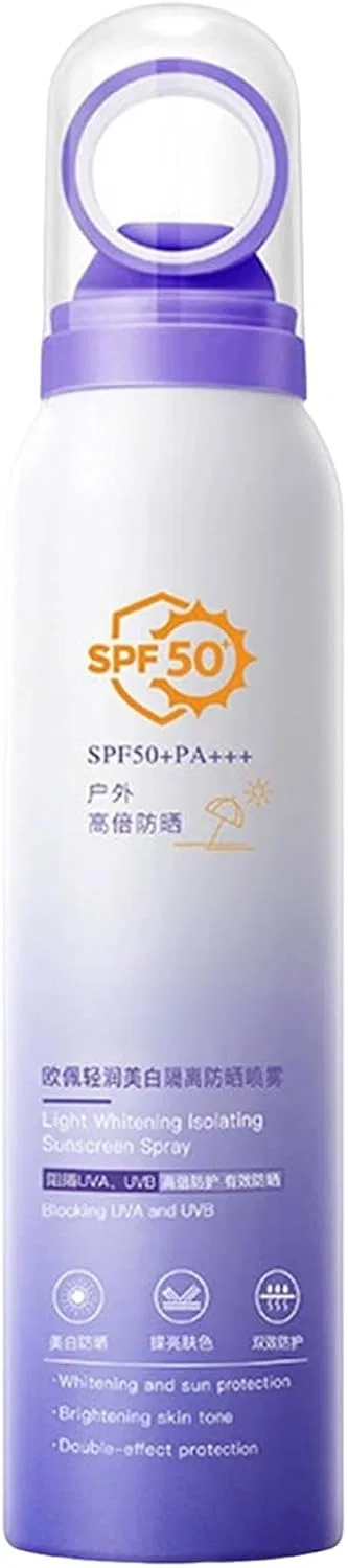 Спрей солнцезащитный SPF50+ PA+++ staggw, большой объем
