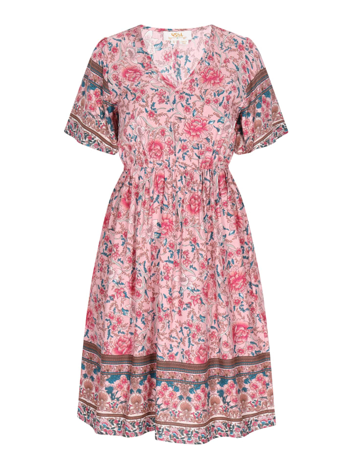 

Платье до колена usha FESTIVAL, цвет light rose multicolor