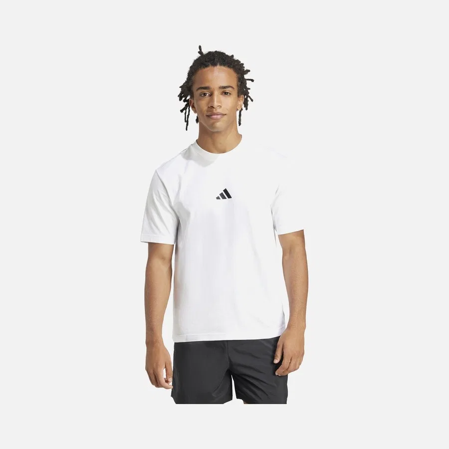 Футболка с вышивкой логотипа Sportswear Essentials adidas, Белый — фото 2