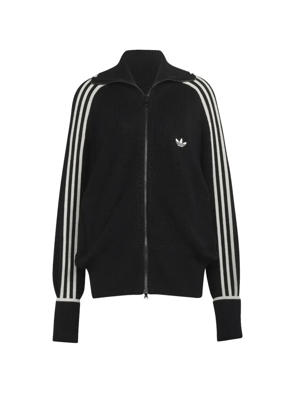 Кардиган Firebird с боковыми полосками adidas, черный