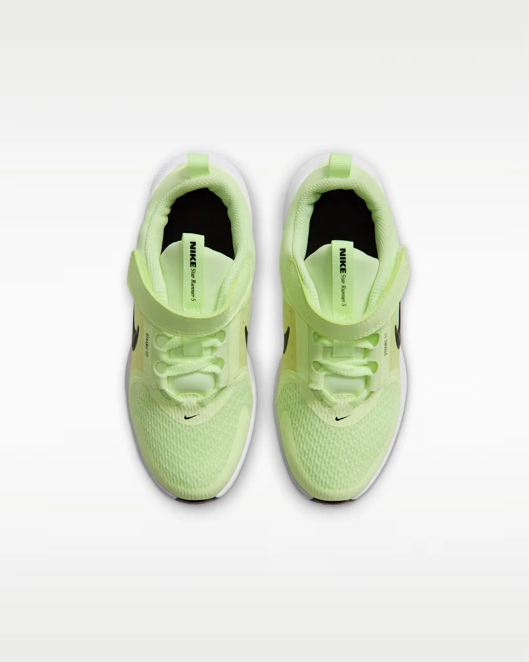 Кроссовки детские Nike Star Runner 5, желто-зеленый/черный — фото 3