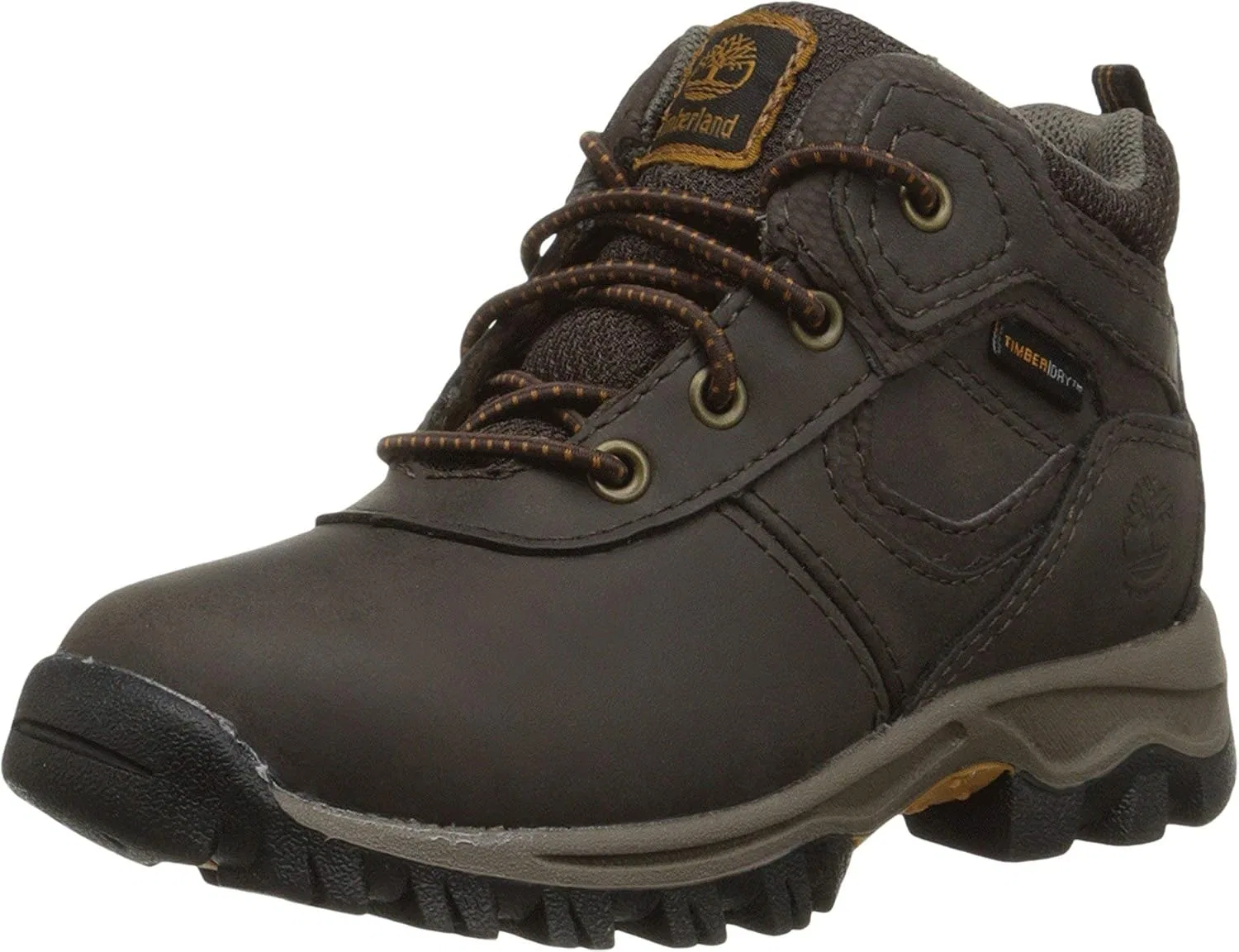 Детские ботинки для мальчиков водонепроницаемые Mt. Maddsen Timberland, Dark Brown Full Grain