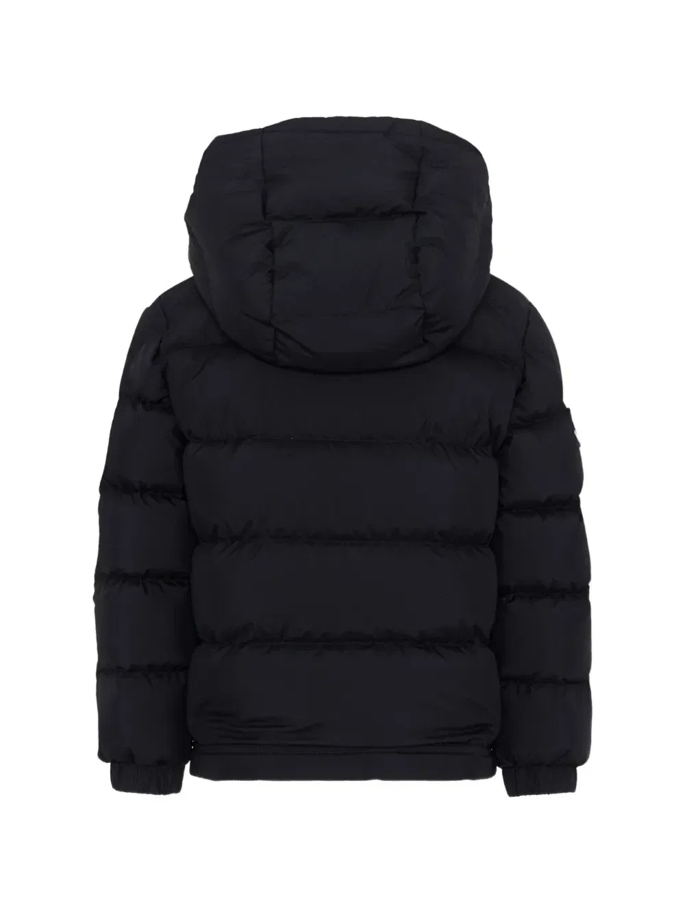 Куртка с капюшоном и наполнителем Moncler Enfant, синий — фото 2