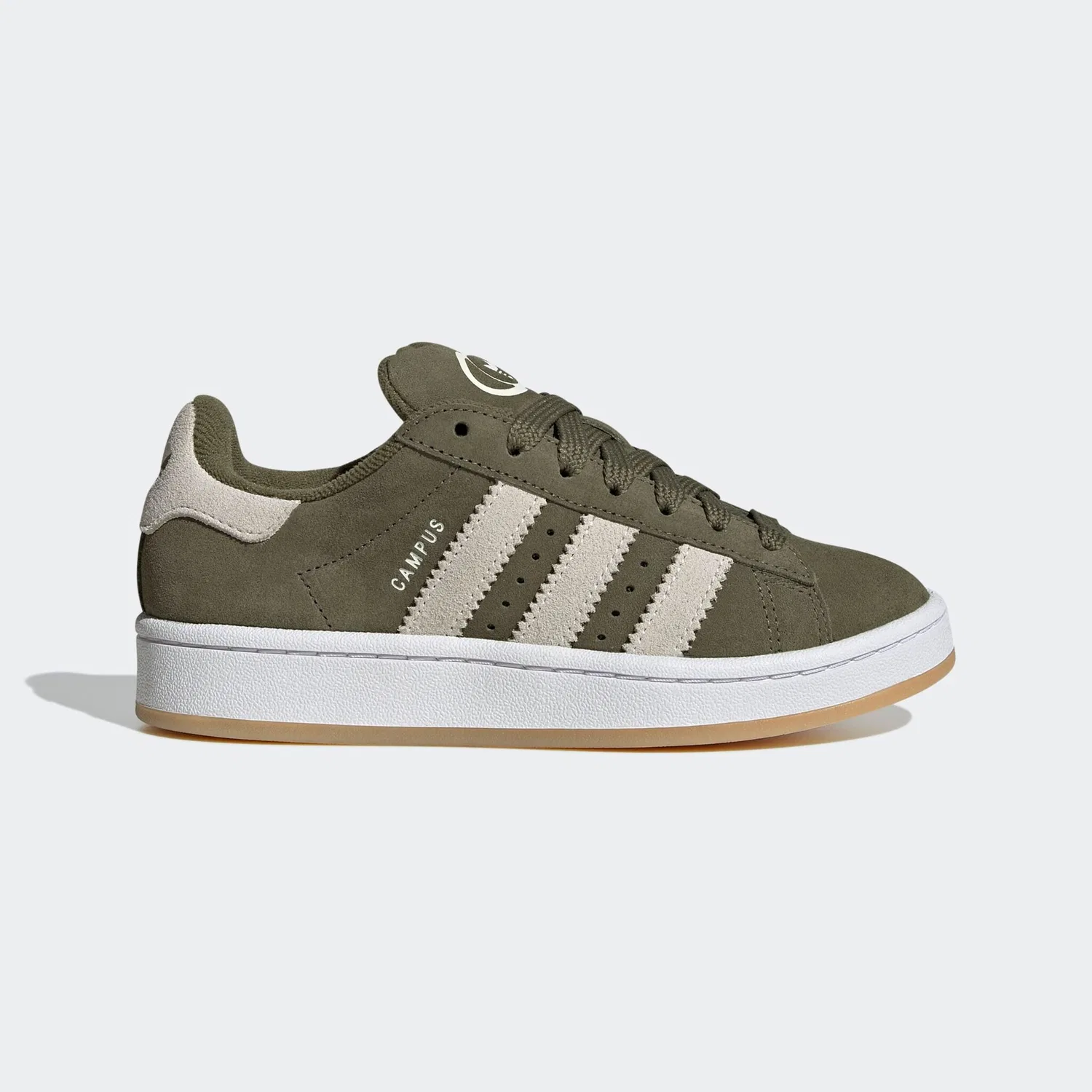 Детские кроссовки Campus 00s Adidas Originals, Medium Dark Khaki / Off White / Cloud White — фото 2