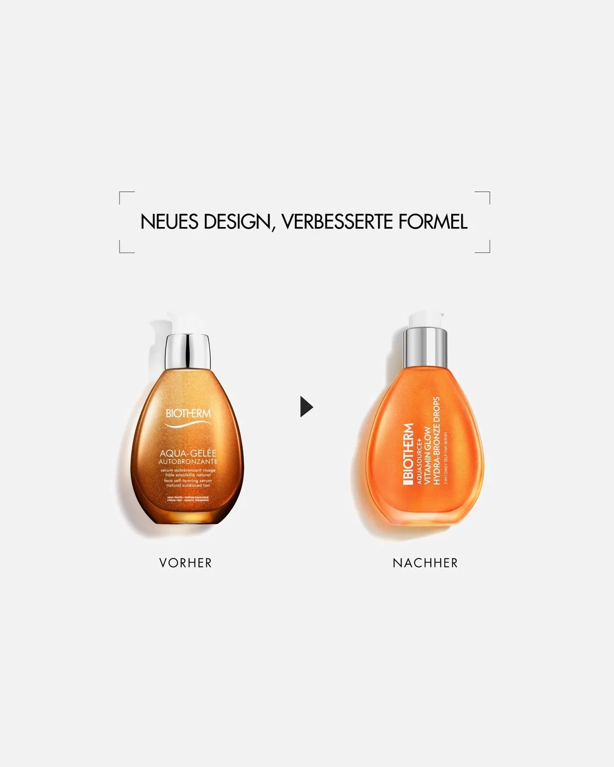 Сыворотка для сияния кожи AquaSource + капли для автозагара Vitamin Glow Biotherm, 50 Ml — фото 3