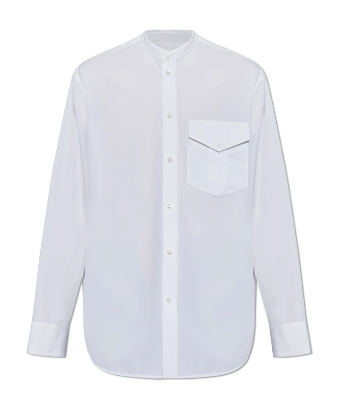 

Рубашка с карманом Jil Sander, белый