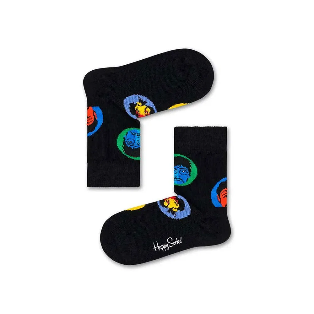 Носки Beatles Bright Spot Happy Socks, черный