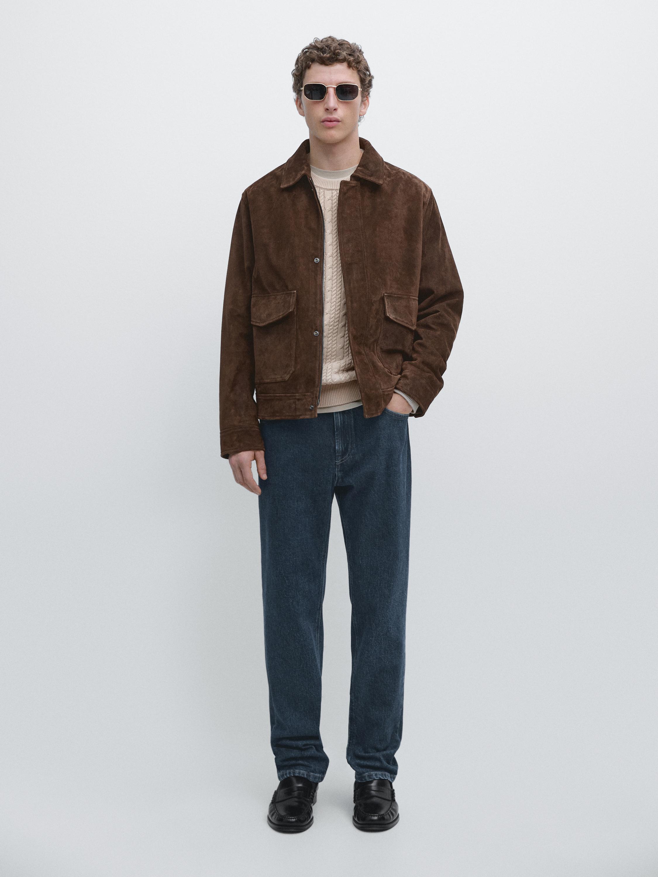 

Джинсы зауженного к низу кроя Massimo Dutti, blue