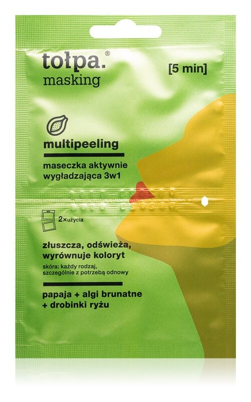 

Разглаживающая маска 3 в 1 Tołpa Masking