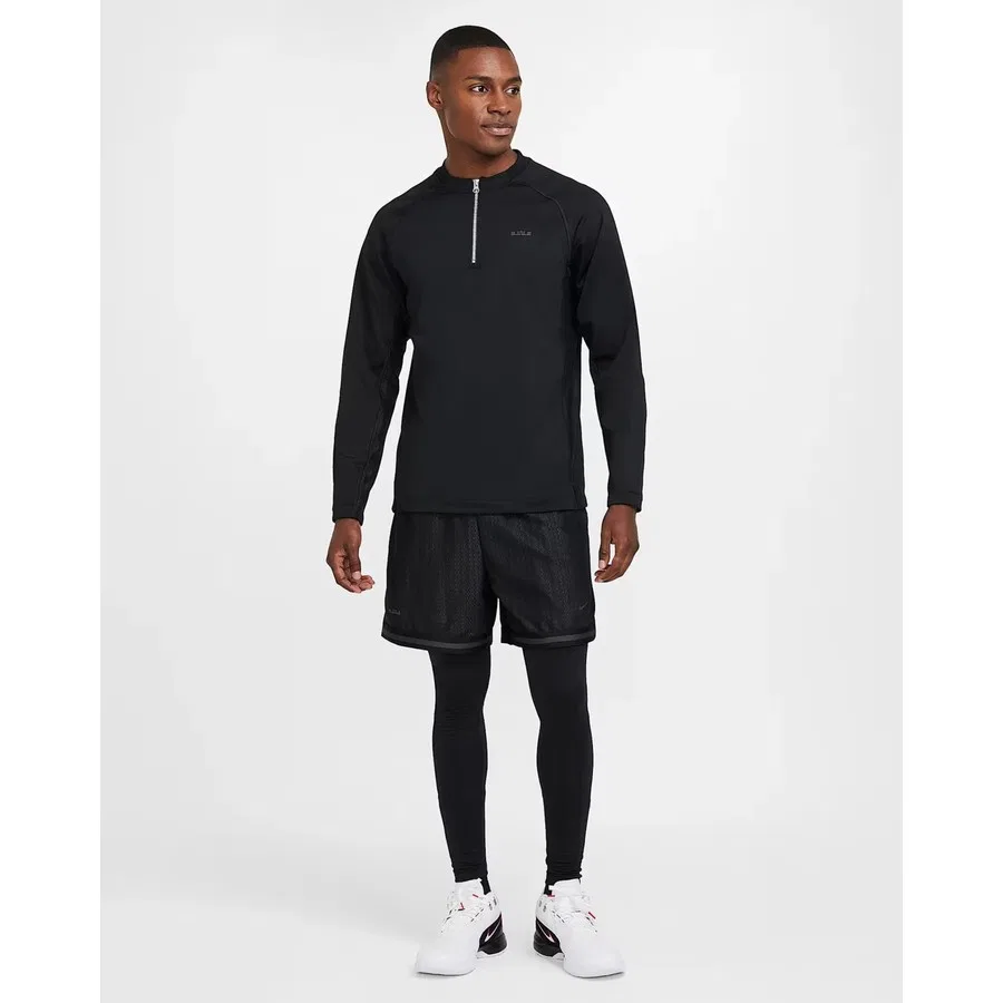 Мужская спортивная футболка с длинным рукавом Lebron Dri-FIT DNA Nike, Черный