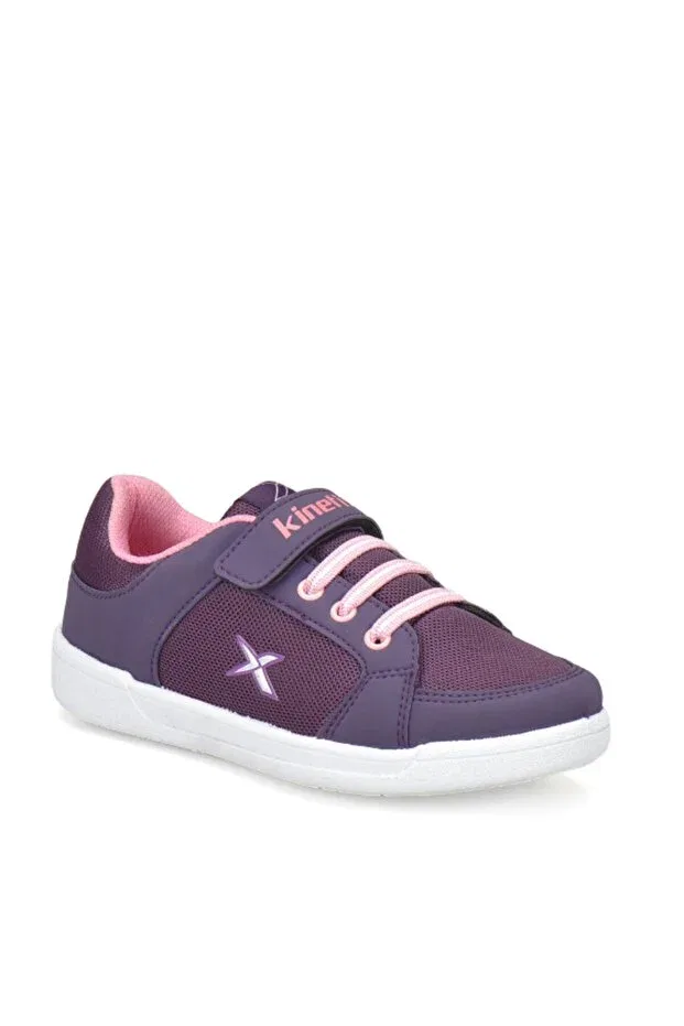 Детские кеды для девочек с коротким каблуком Kinetix, Purple
