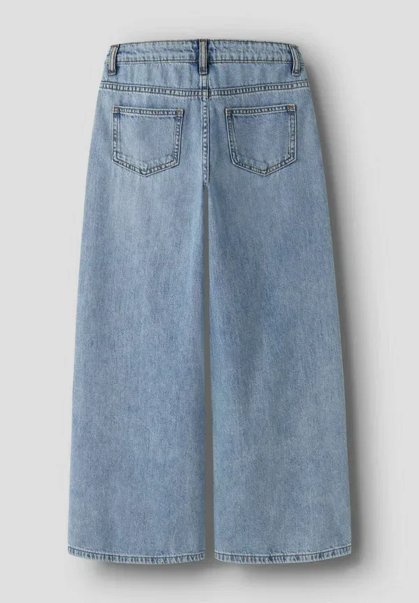 Джинсы деним Jeans x wide leg - relaxed fit jeans Name It Medium Blue Denim, синий — фото 4
