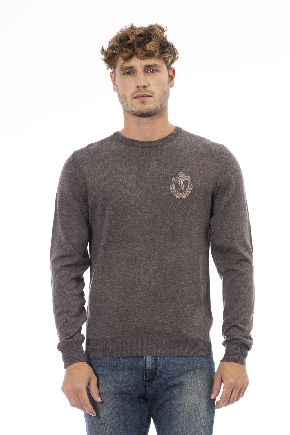 

Джемпер Billionaire Crew Neck, коричневый