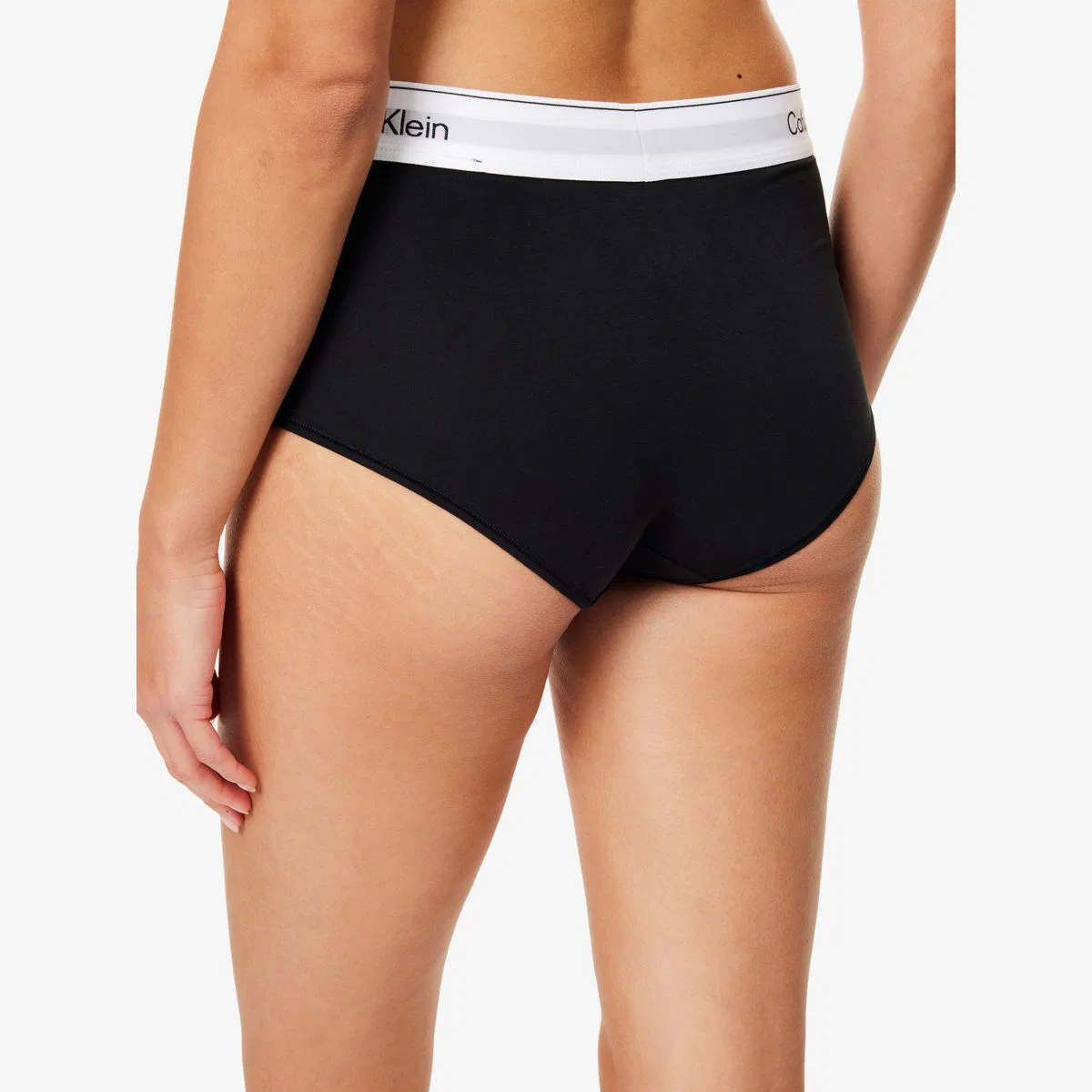 Трусы-шорты icon из хлопково-модального трикотажа Calvin Klein, черный — фото 4
