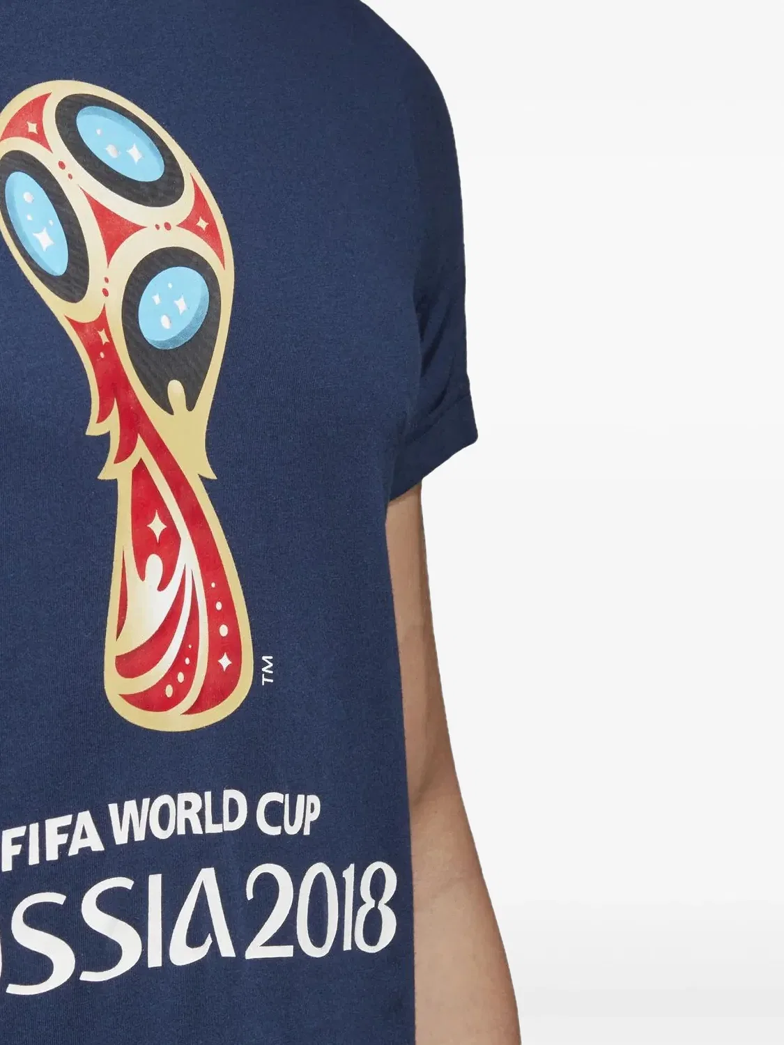 Футболка World Cup 2018 из коллаборации с FIFA Adidas, синий — фото 2