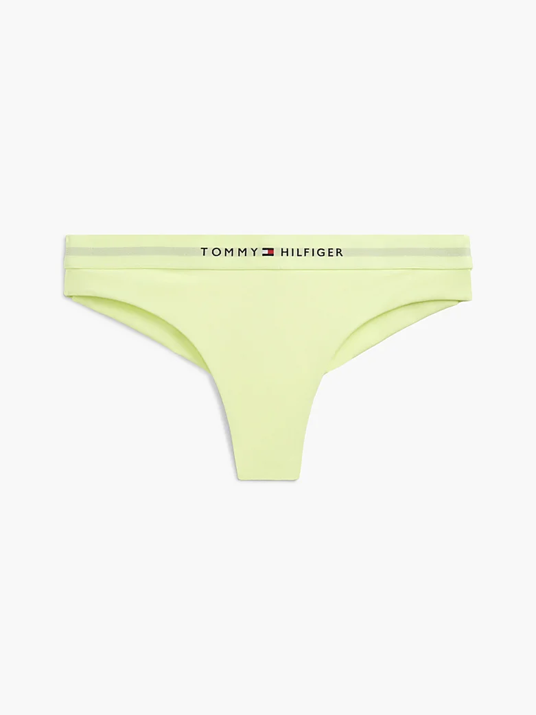 Трусы Tommy Hilfiger Original Logo Brazilian, желтый — фото 4