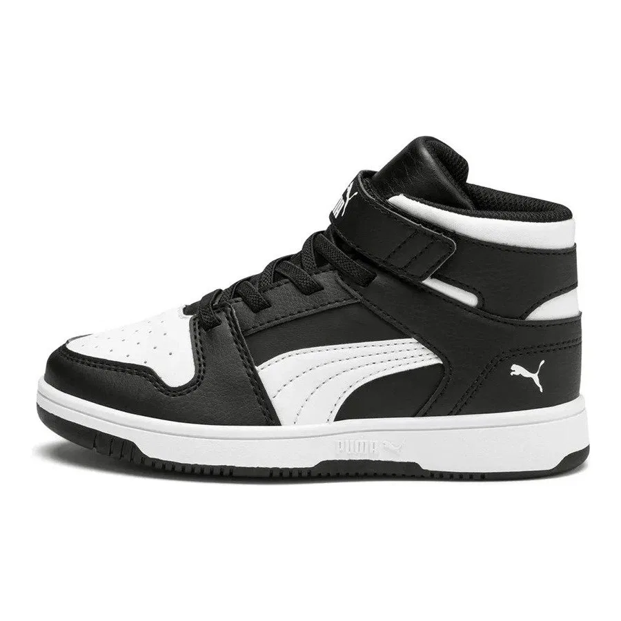 Детские кроссовки Rebound Layup Sl V Ps Puma, Black Pu — фото 3